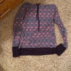 Mermaid scale hoodie